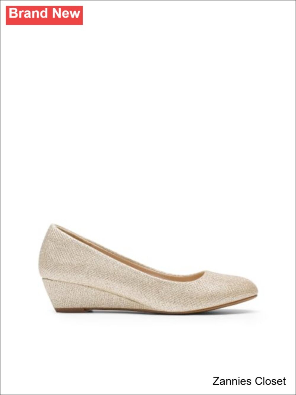 ✨ DREAM PAIRS Women's Wedge Heel Dress Pumps 1.75-Inch Comfortable Round Toe - Picture 3 of 6